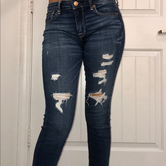 Abercrombie & Fitch Ripped Skinny Jeans size26 - Picture 1 of 4